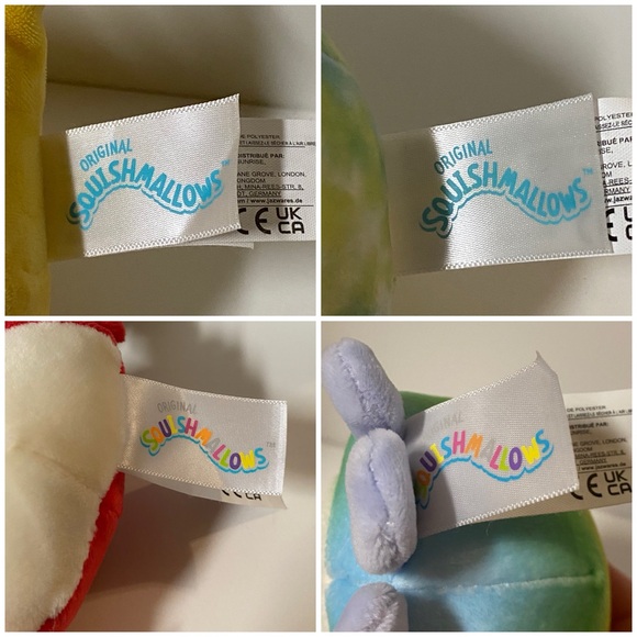 Squishmallows Bundle Lanai Frog Bertwin Bearded Dragon Indie Hermit Crab Elodie - Picture 9 of 9